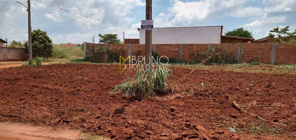 Terreno à venda em Nova Alvorada do Sul, 276m² - Corretor Bruno Martins